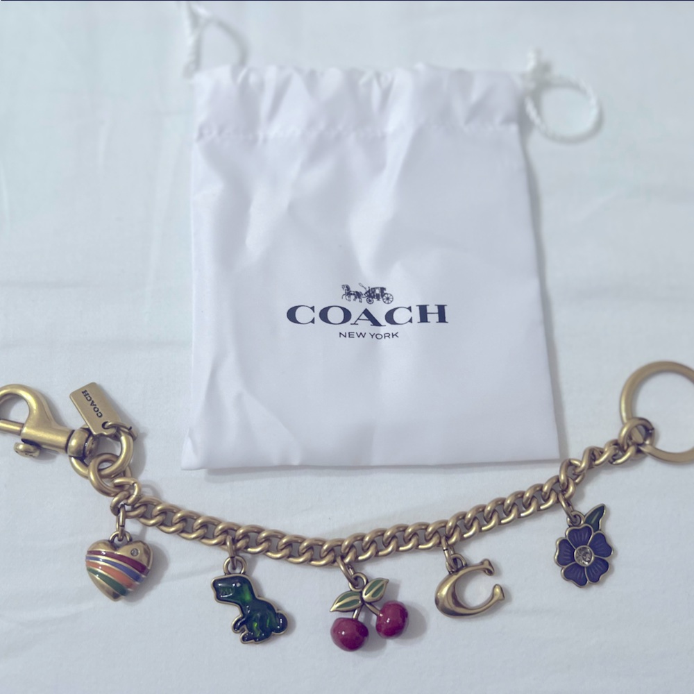 Coach charm